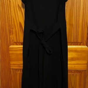 Cuyana black V-back jumpsuit size XS